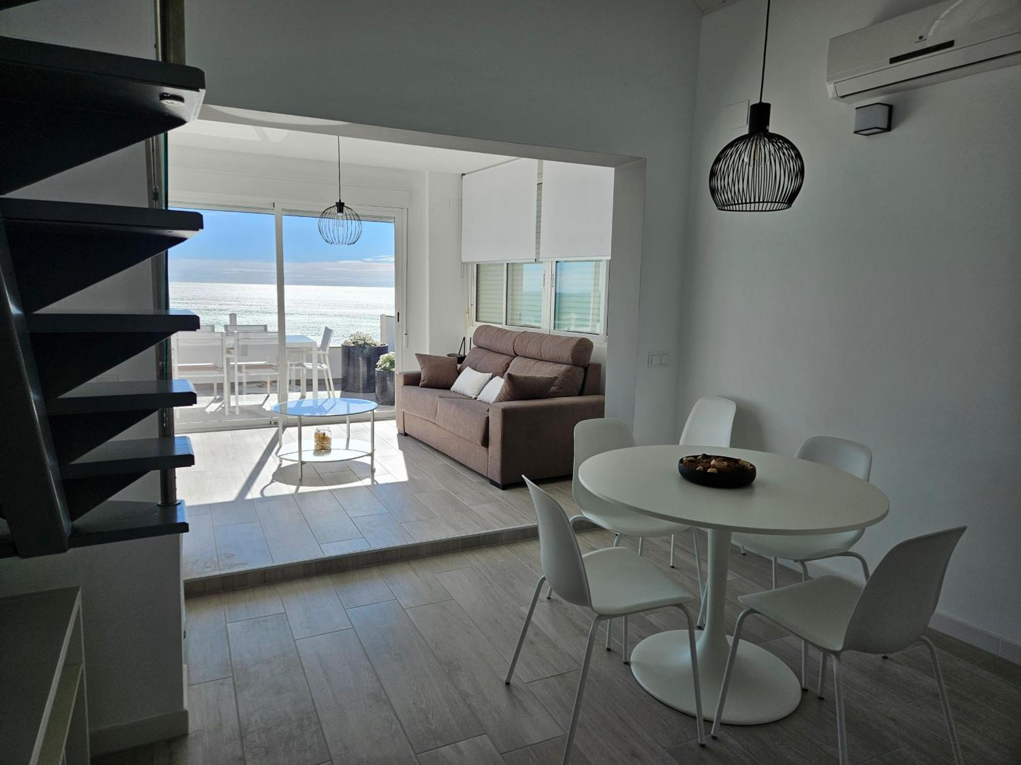 Fantastico Duplex Con Vistas Impresionantes Al Mar Lägenhet Peñíscola Exteriör bild