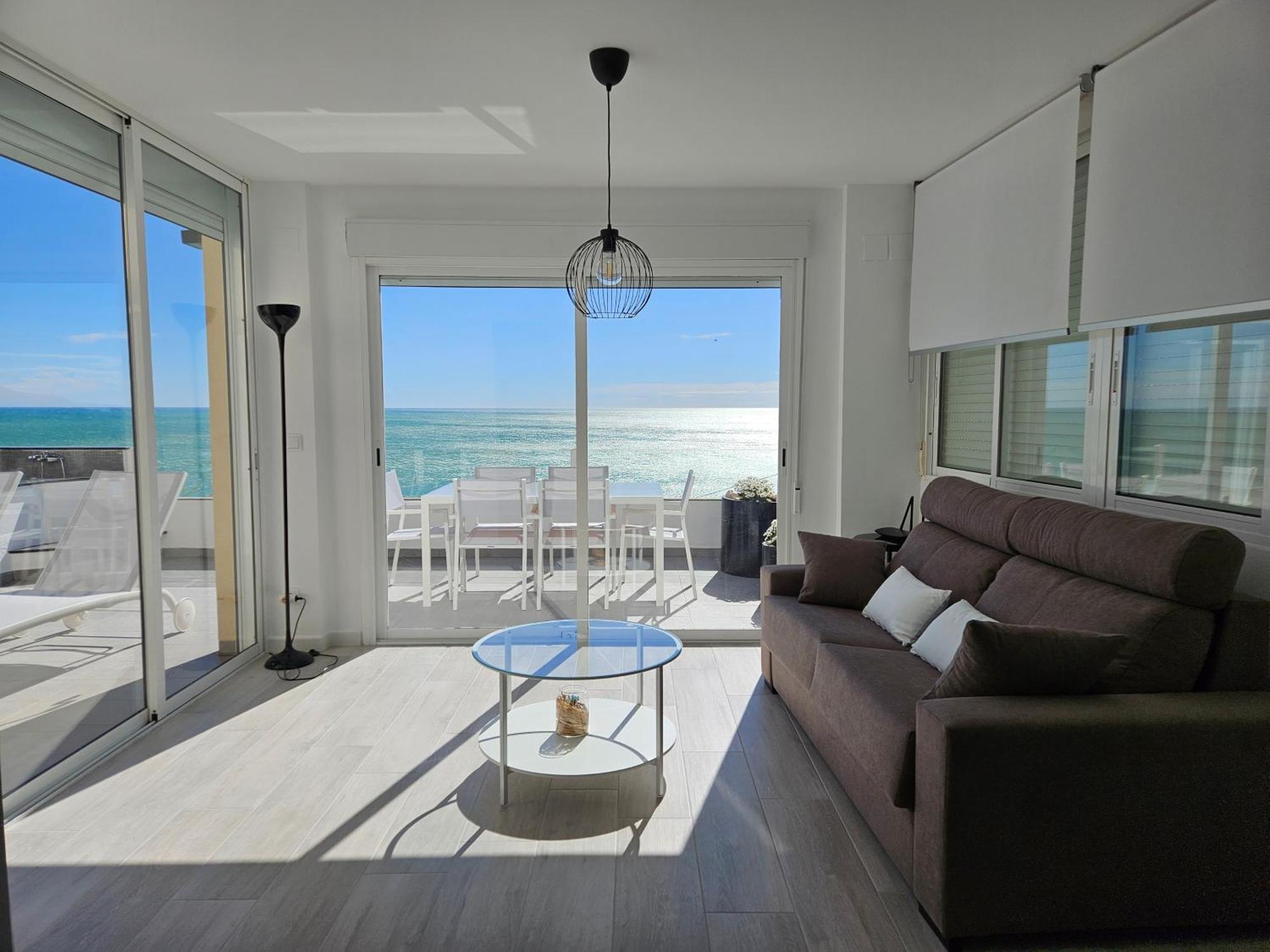 Fantastico Duplex Con Vistas Impresionantes Al Mar Lägenhet Peñíscola Exteriör bild