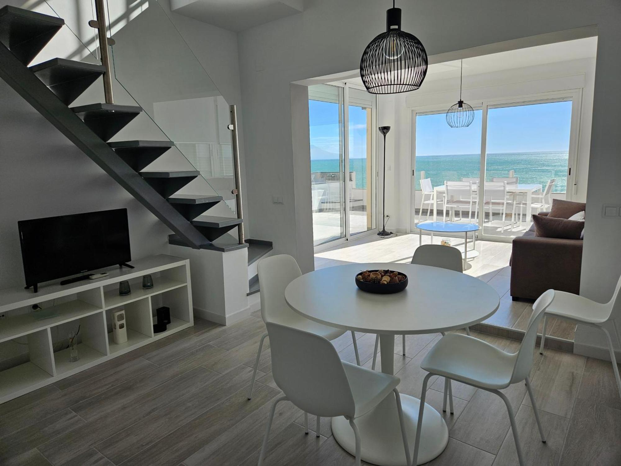 Fantastico Duplex Con Vistas Impresionantes Al Mar Lägenhet Peñíscola Exteriör bild