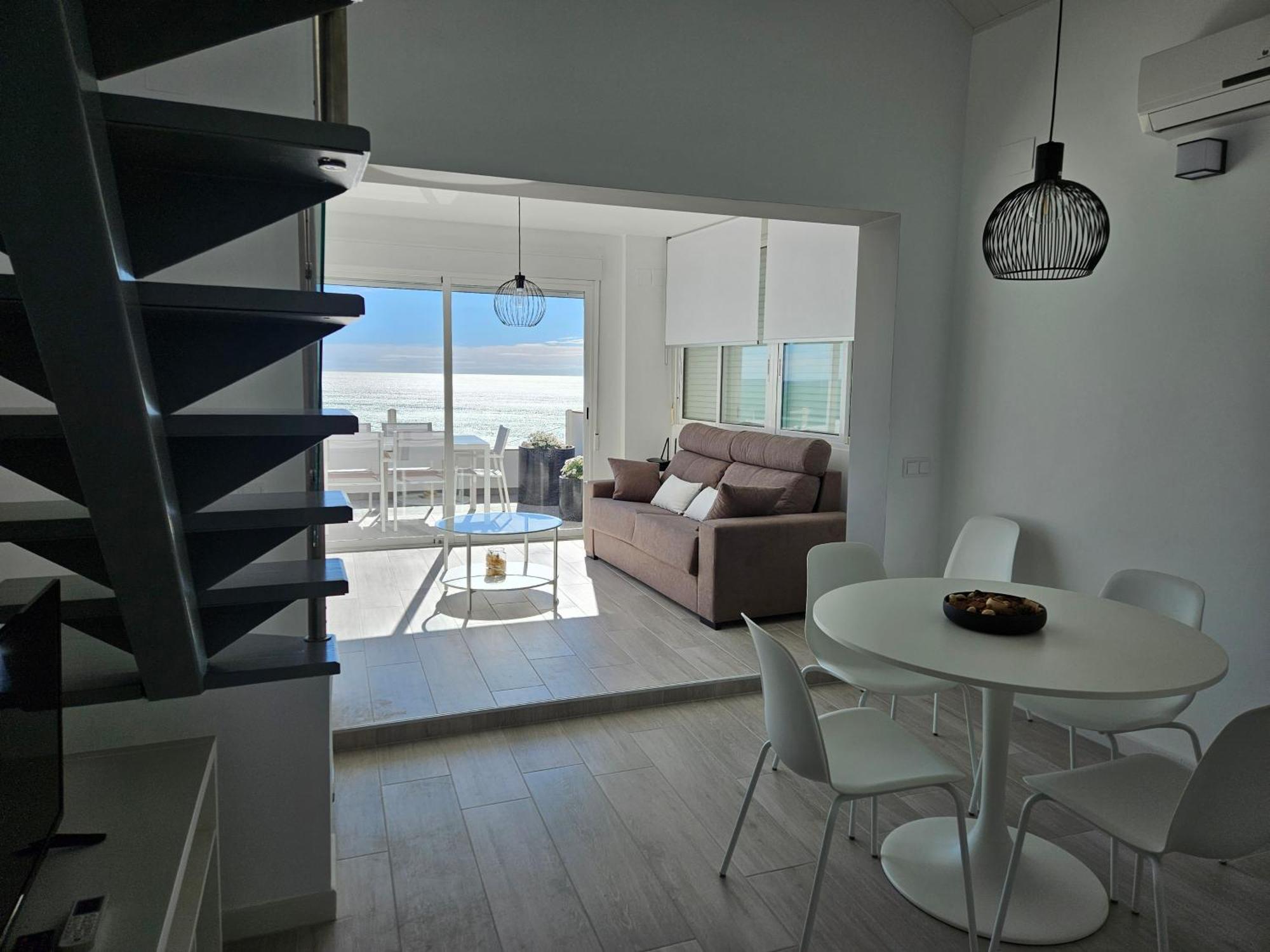 Fantastico Duplex Con Vistas Impresionantes Al Mar Lägenhet Peñíscola Exteriör bild