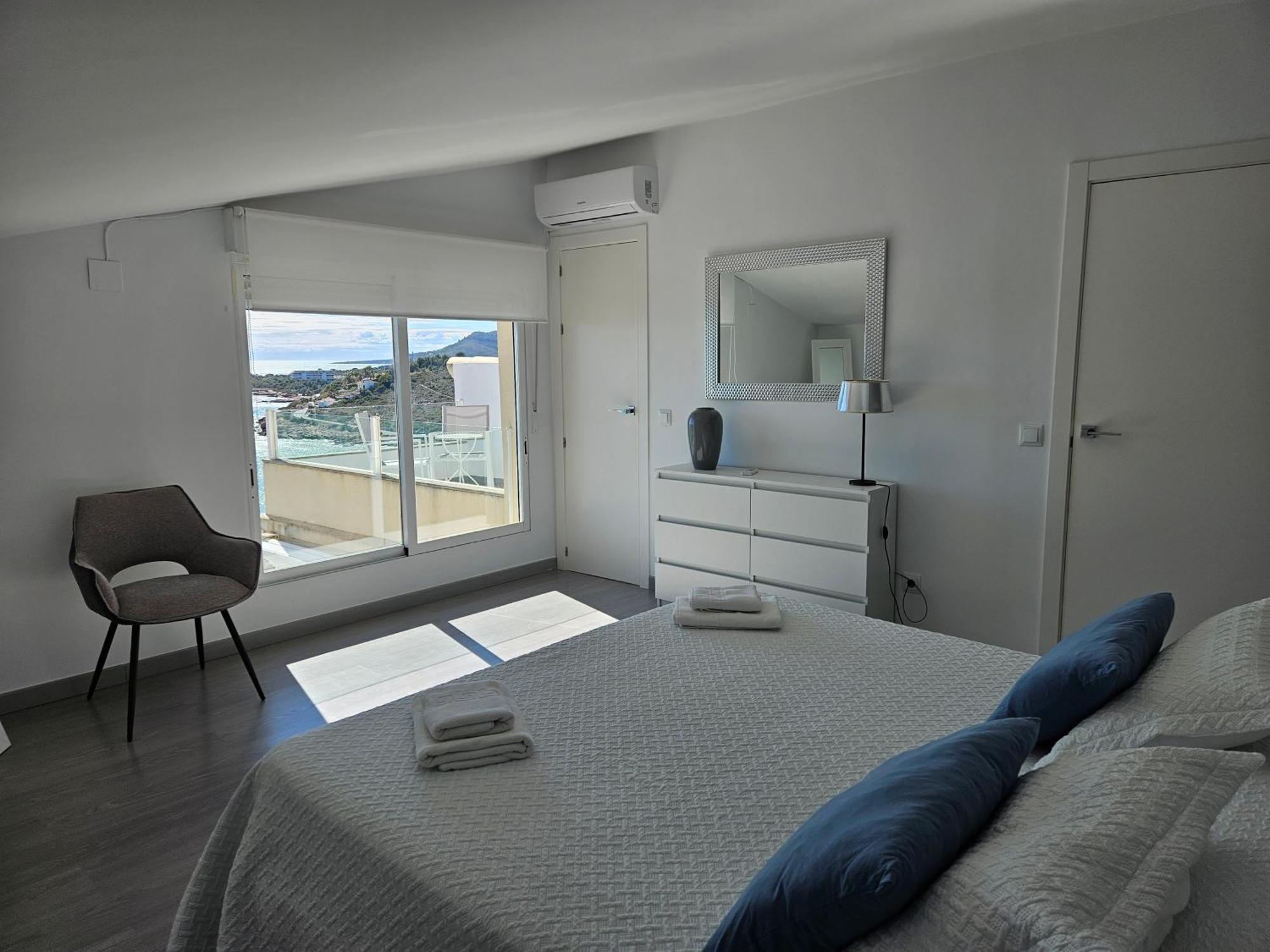 Fantastico Duplex Con Vistas Impresionantes Al Mar Lägenhet Peñíscola Exteriör bild